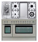 ILVE PSL-120FR-MP Stainless-Steel Кухонная плита <br />60.00x85.00x120.00 см