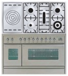 ILVE PW-120S-VG Stainless-Steel Tűzhely <br />60.00x87.00x120.00 cm