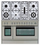 ILVE PL-1207-VG Stainless-Steel Kitchen Stove <br />60.00x87.00x120.00 cm