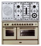 ILVE MS-120SD-E3 Antique white اجاق آشپزخانه <br />70.00x90.00x122.00 سانتی متر