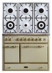 ILVE MCD-1006D-VG Antique white اجاق آشپزخانه <br />60.00x85.00x100.00 سانتی متر