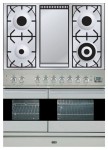 ILVE PDF-100F-MW Stainless-Steel Kitchen Stove <br />60.00x90.00x100.00 cm