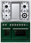ILVE MTD-100FD-VG Green Kitchen Stove <br />60.00x85.00x100.00 cm