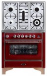 ILVE M-90PD-VG Red Кухонная плита <br />60.00x92.00x90.00 см