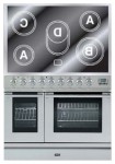 ILVE PDLE-90-MP Stainless-Steel Komfyr <br />60.00x87.00x90.00 cm