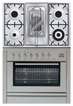 ILVE PL-90R-MP Stainless-Steel Kitchen Stove <br />60.00x87.00x90.00 cm