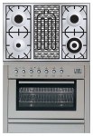 ILVE PL-90B-VG Stainless-Steel Kitchen Stove <br />60.00x87.00x90.00 cm