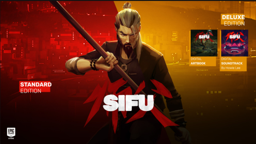 Sifu Deluxe Edition Epic Games CD Key $18.99