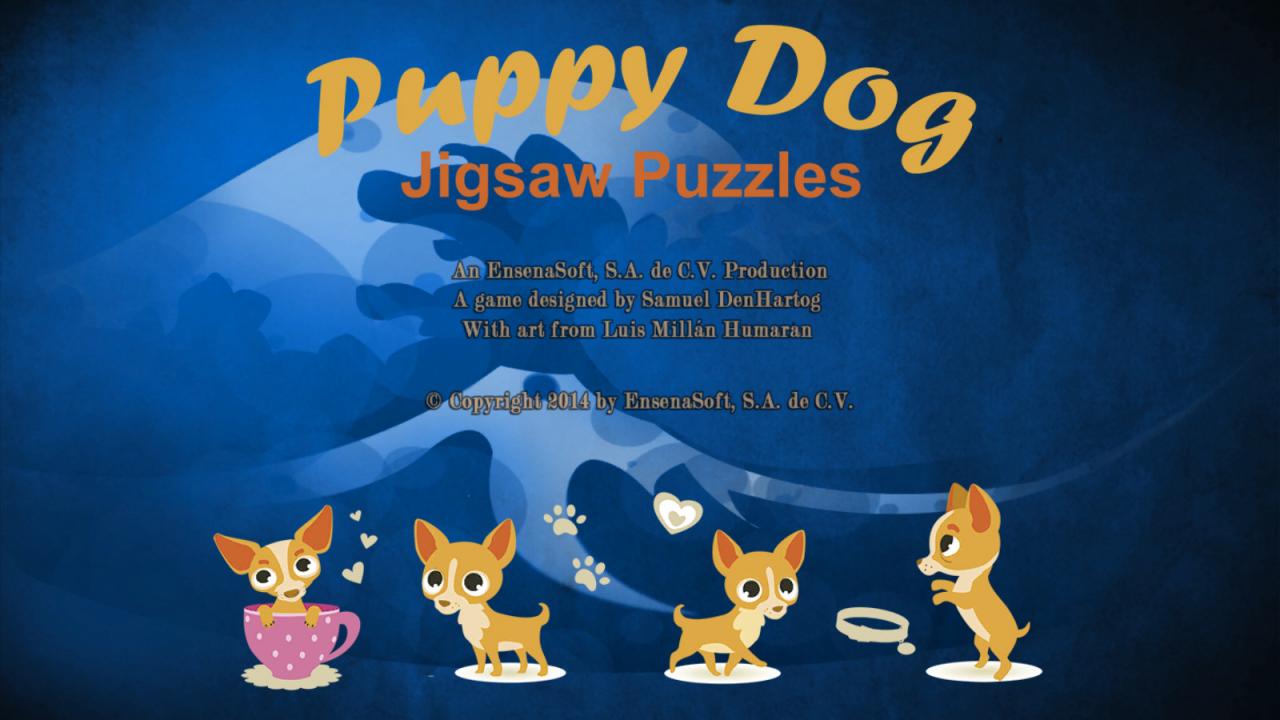 Puppy Dog: Jigsaw Puzzles Steam CD Key $4.16