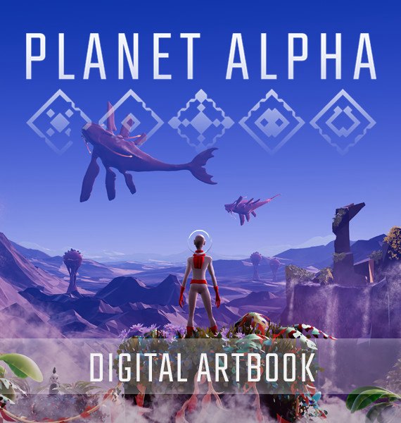 PLANET ALPHA - Digital Artbook DLC Steam CD Key $2.37