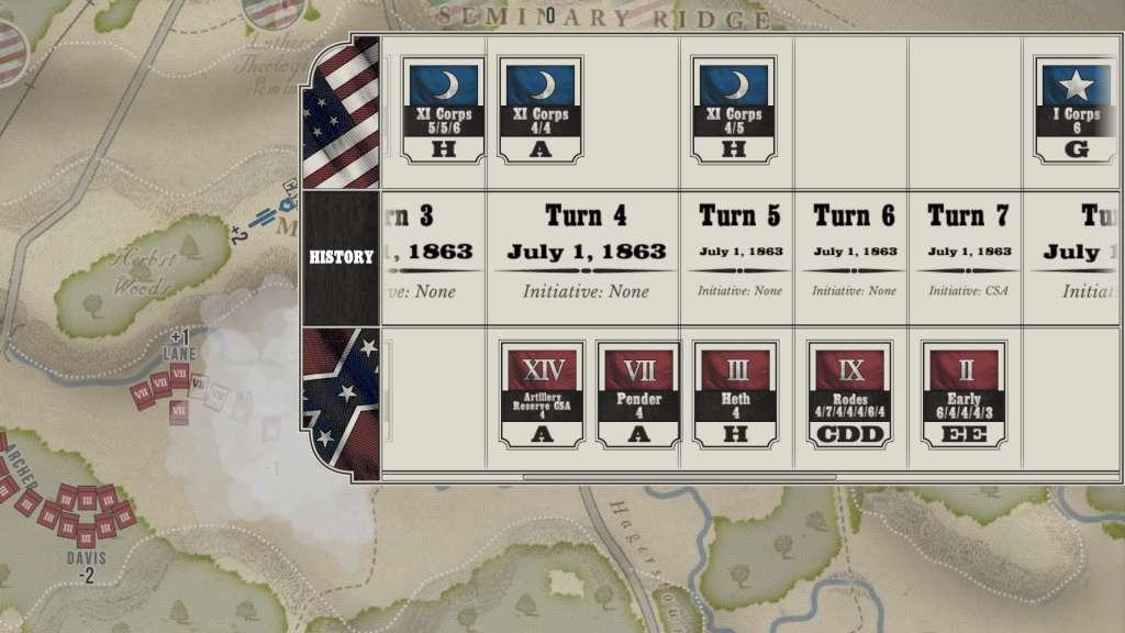 Gettysburg: The Tide Turns Steam CD Key $10.17