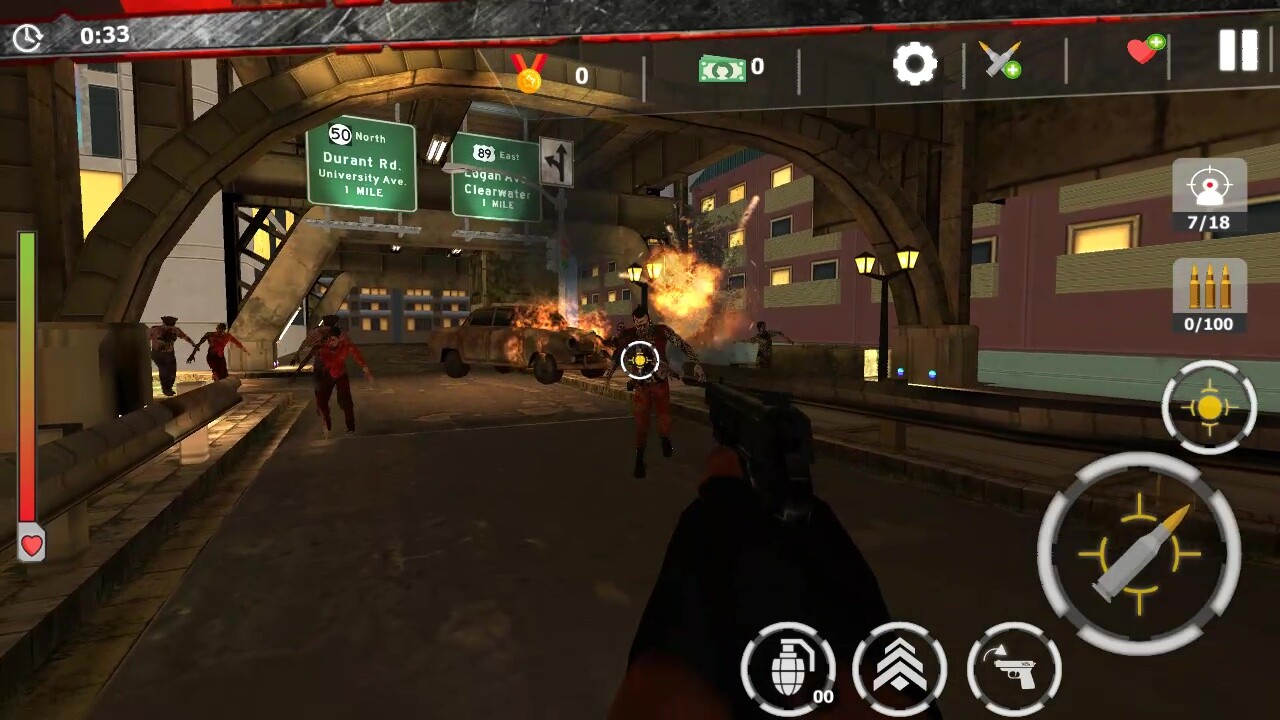 Zombie Survivor: Undead City Attack Steam CD Key $1.76