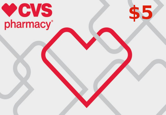 CVS Pharmacy $5 Gift Card US $3.95