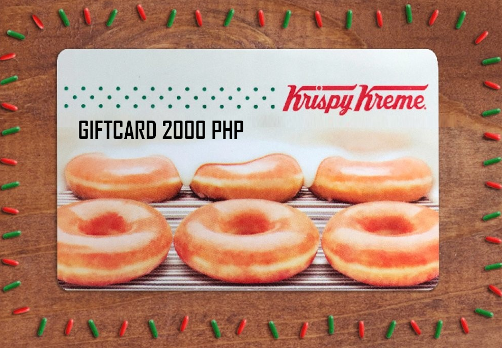 Krispy Kreme ₱2000 PH Gift Card $44.27