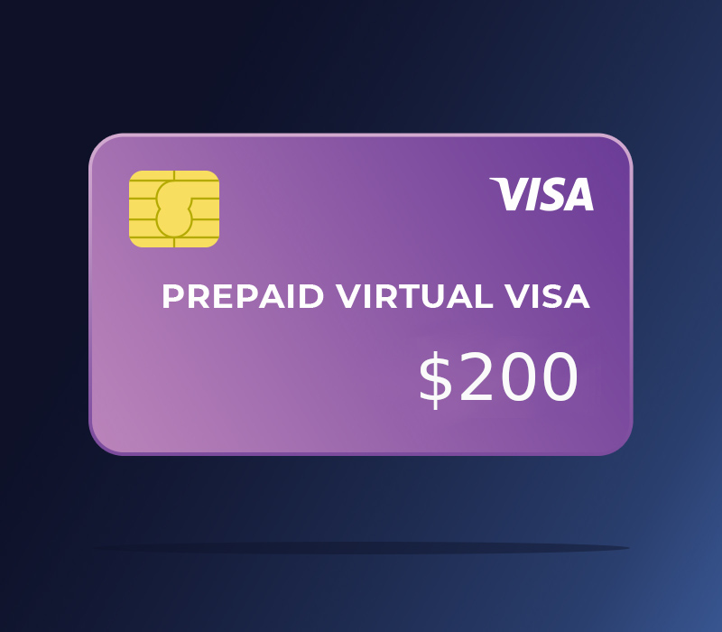 Prepaid Virtual VISA $200 $236.55